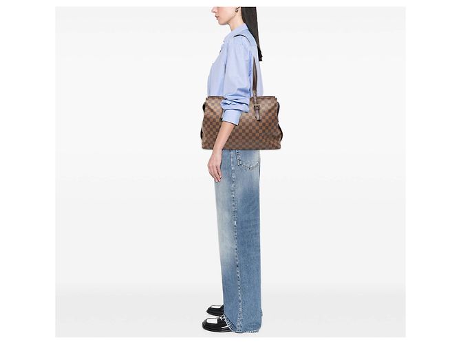 Chelsea Damier Ebene Marrone Louis Vuitton - vista 7