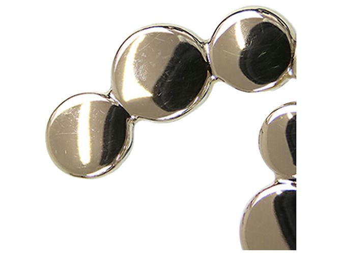 Barrette en perles dorées CC de Chanel - vue 8