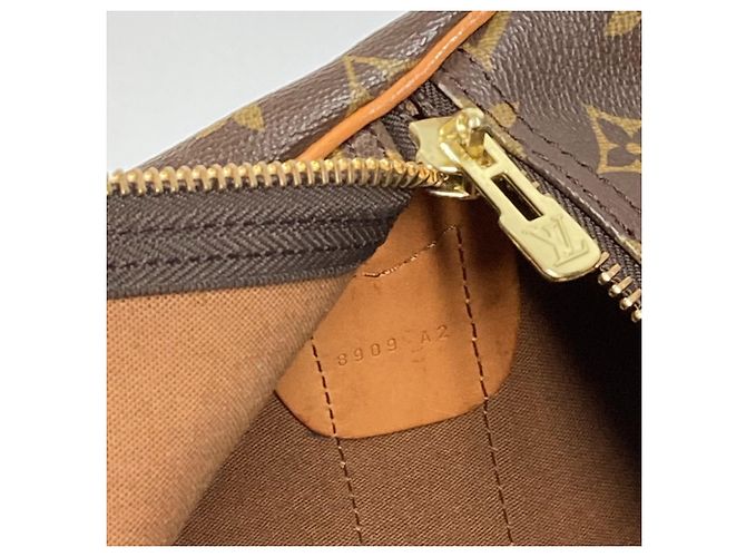 Louis Vuitton Monogram Sac Polochon 2-Wege Tasche Braun Monogramm - Ansicht 12