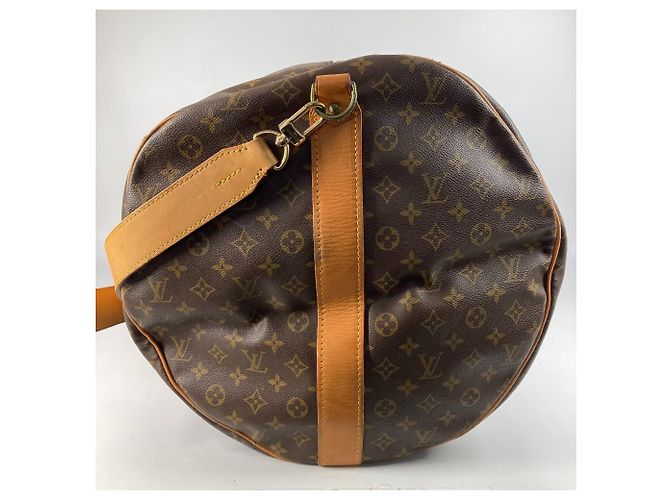 Louis Vuitton Monogram Sac Polochon 2-Wege Tasche Braun Monogramm - Ansicht 13