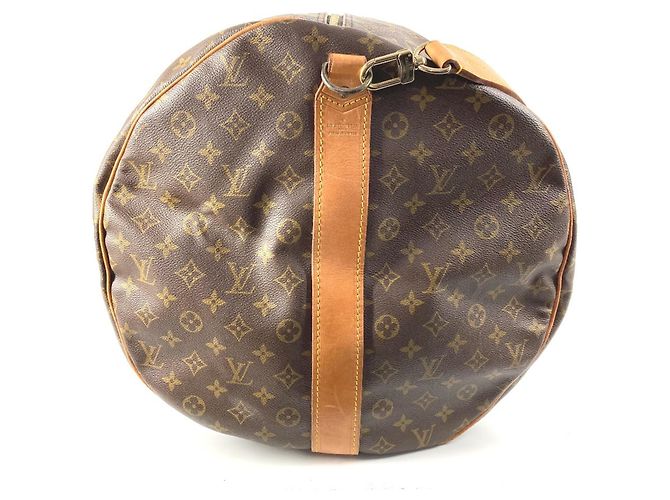Louis Vuitton Monogram Sac Polochon 2-Wege Tasche Braun Monogramm - Ansicht 14