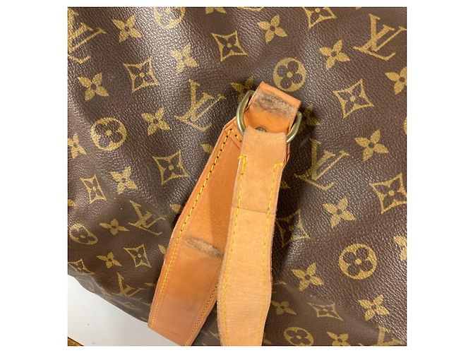 Louis Vuitton Monogram Sac Polochon 2-Wege Tasche Braun Monogramm - Ansicht 17