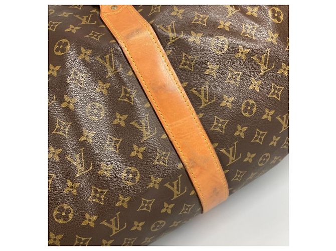 Louis Vuitton Monogram Sac Polochon 2-Wege Tasche Braun Monogramm - Ansicht 18