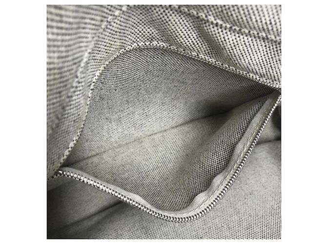 Borsa Tote Arne MM di Hermès Marrone Nero - vista 13