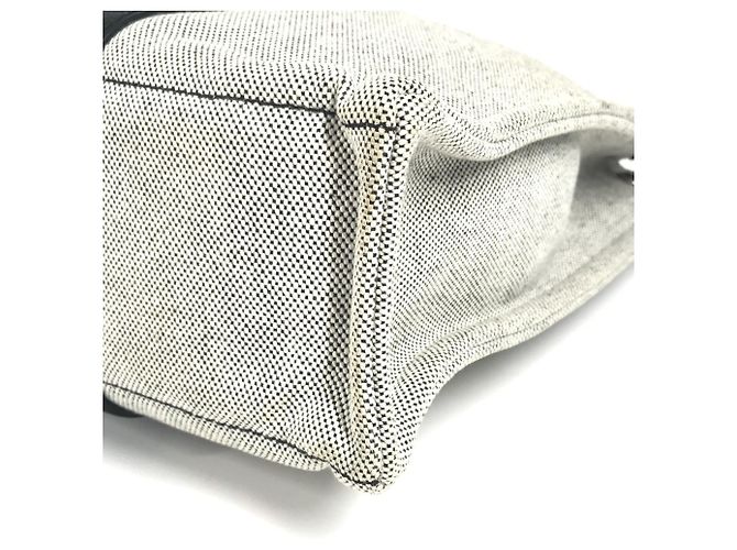 Borsa Tote Arne MM di Hermès Marrone Nero - vista 7