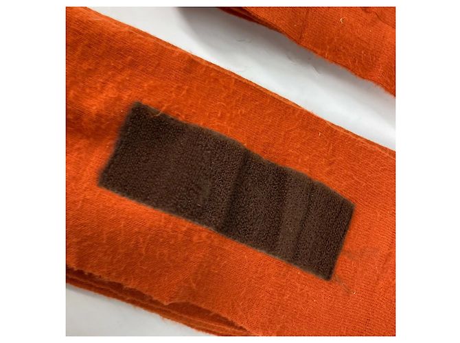 Enfaixamentos de pernas equestres Hermès Laranja - vista 4