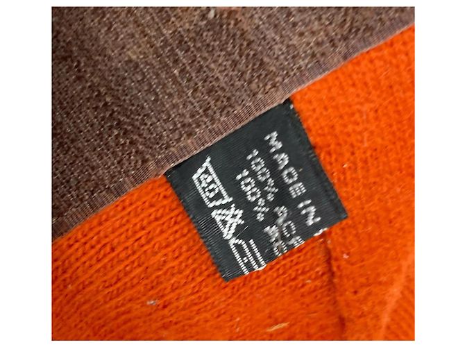 Enfaixamentos de pernas equestres Hermès Laranja - vista 5