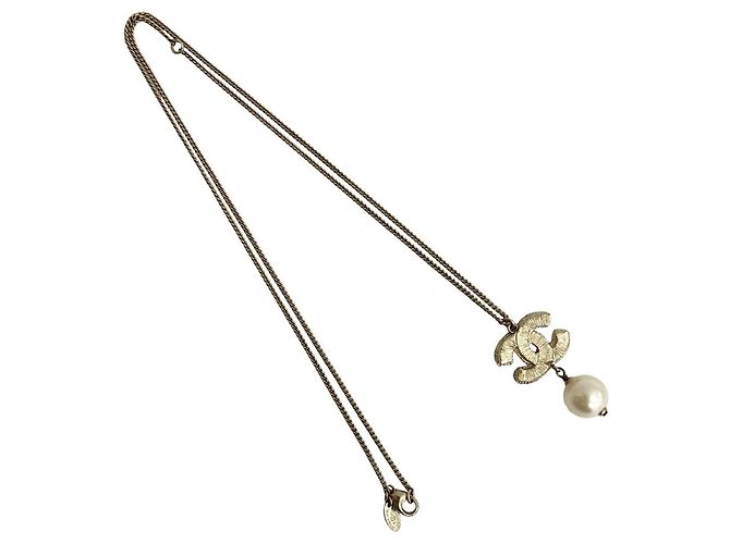Collana di Perle Chanel Coco Mark Swing Rosa D'oro - vista 5