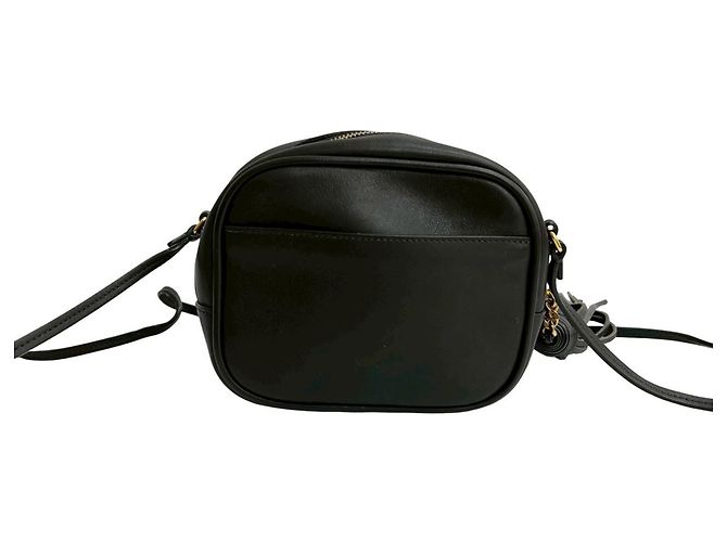 Bolso de hombro mini de cuero marrón Yves Saint Laurent Castaño - vista 3