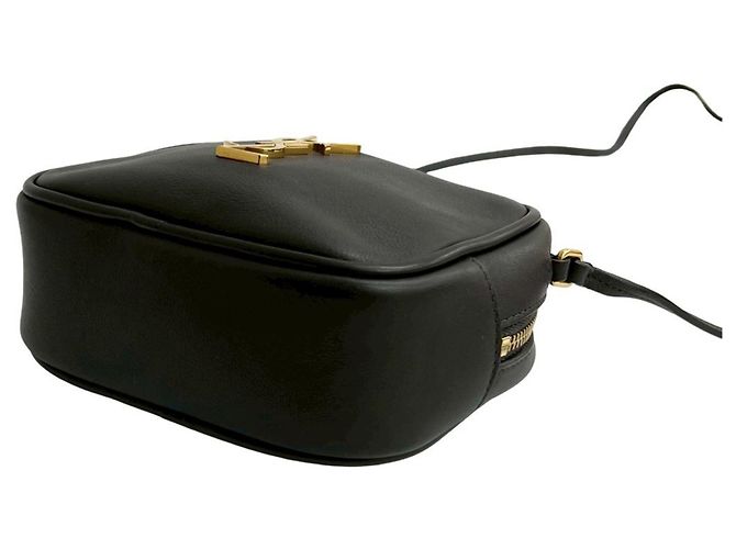 Bolso de hombro mini de cuero marrón Yves Saint Laurent Castaño - vista 8