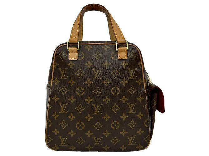 Louis Vuitton Vintage Exzentrische Monogram Ledertasche Braun - Ansicht 3