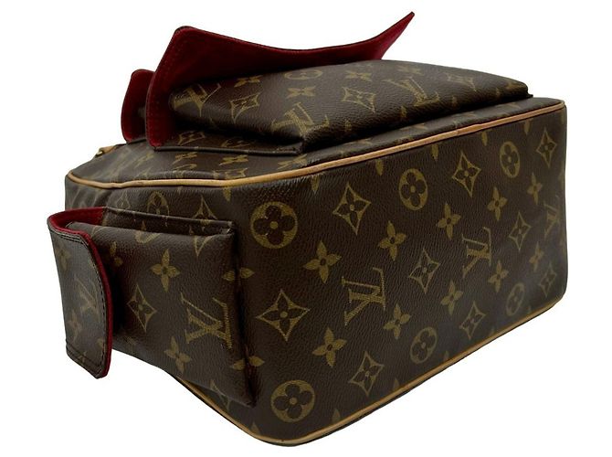 Louis Vuitton Vintage Exzentrische Monogram Ledertasche Braun - Ansicht 7