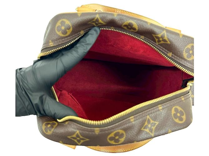 Louis Vuitton Vintage Exzentrische Monogram Ledertasche Braun - Ansicht 9