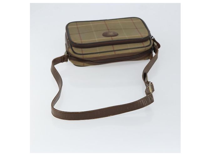 Burberry Nova check Shoulder bag Canvas Beige - view 7