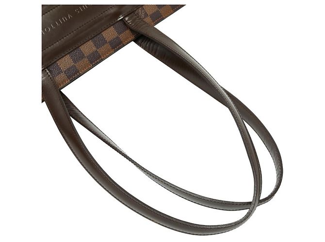 Borsa tote Louis Vuitton Damier Parioli PM Marrone - vista 10