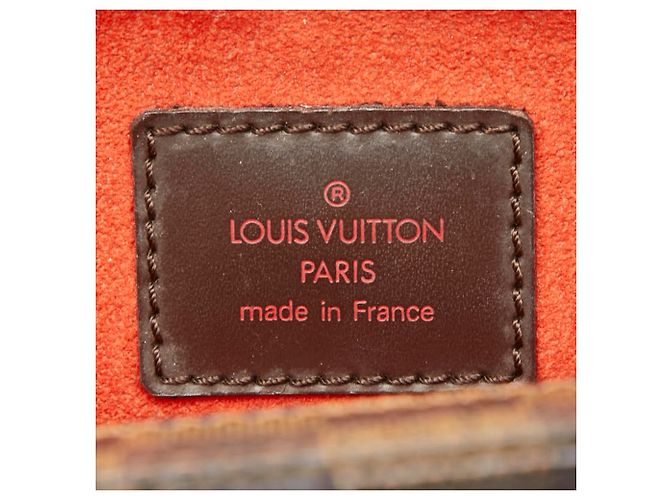 Borsa tote Louis Vuitton Damier Parioli PM Marrone - vista 12