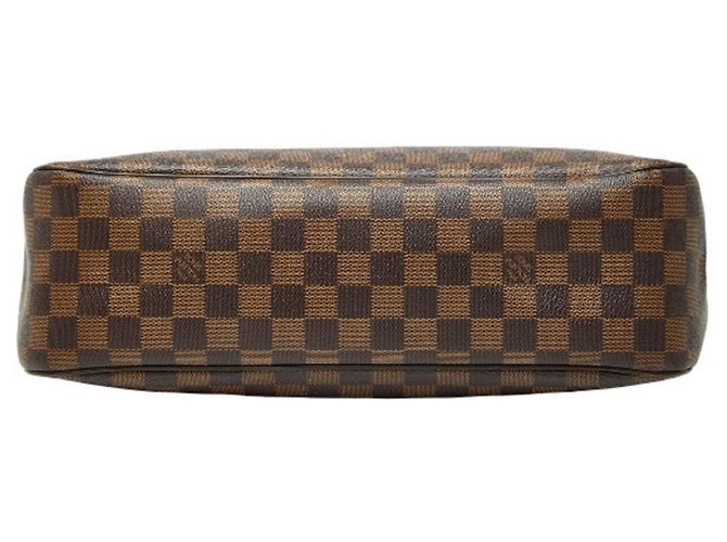 Borsa tote Louis Vuitton Damier Parioli PM Marrone - vista 3