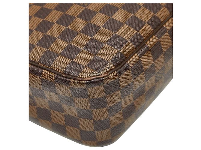 Borsa tote Louis Vuitton Damier Parioli PM Marrone - vista 5