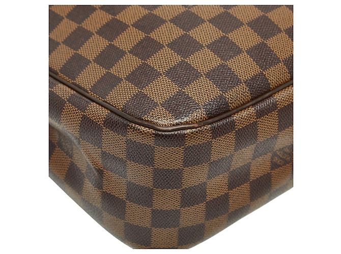 Borsa tote Louis Vuitton Damier Parioli PM Marrone - vista 7