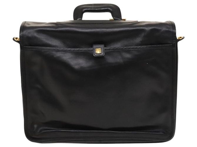 Loewe Anagram Cuir d'Affaires Noir - vue 2