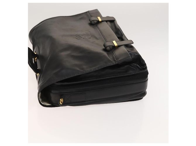 Loewe Anagram Cuir d'Affaires Noir - vue 4