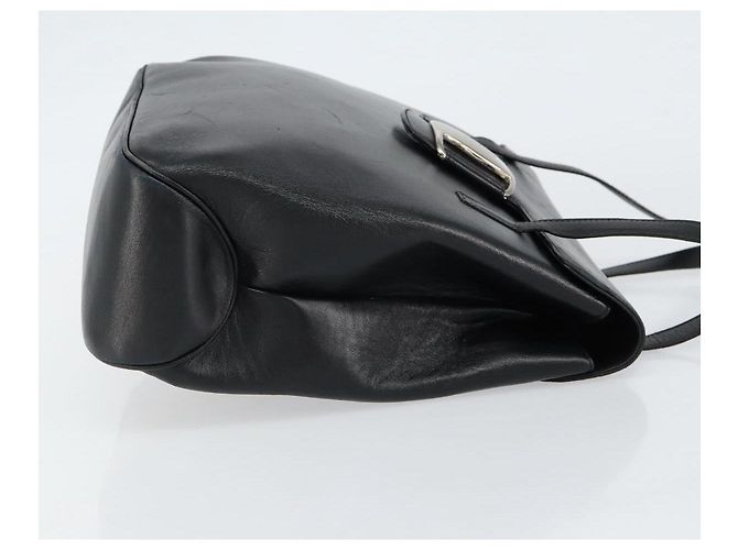 Borsa a Spalla Vala in Pelle Salvatore Ferragamo Nero - vista 3