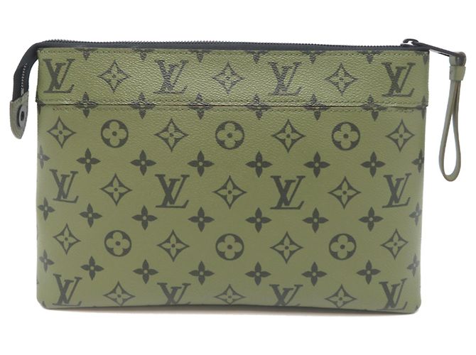 Pochette Voyage Souvre da uomo di Louis Vuitton Verde - vista 2