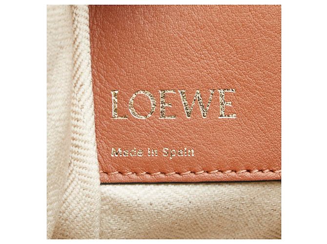 Borsa a mano/borse a spalla Hammock Small Anagram Repeat di Loewe Marrone Beige - vista 10