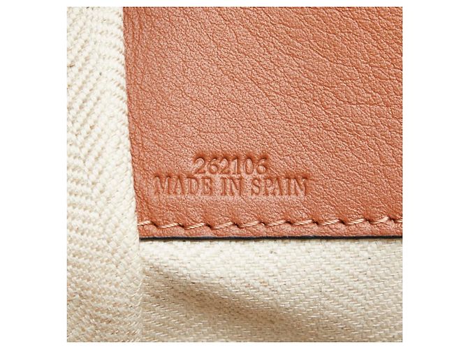Borsa a mano/borse a spalla Hammock Small Anagram Repeat di Loewe Marrone Beige - vista 11