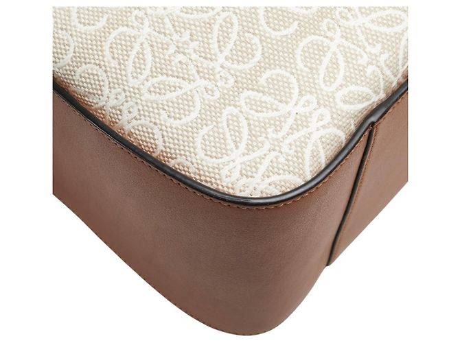 Borsa a mano/borse a spalla Hammock Small Anagram Repeat di Loewe Marrone Beige - vista 4