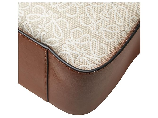 Borsa a mano/borse a spalla Hammock Small Anagram Repeat di Loewe Marrone Beige - vista 6