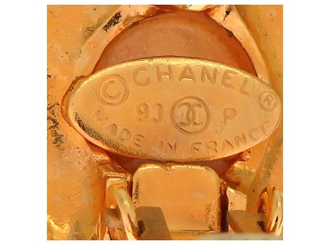 Orecchini in perle da donna con il logo Coco di Chanel - vista 6