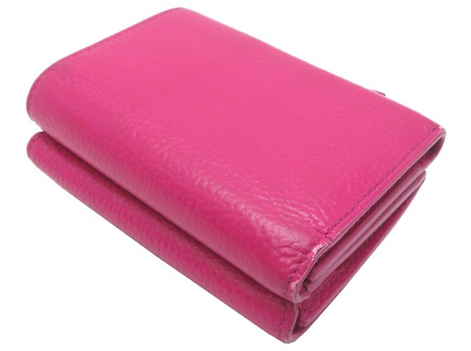 Billetera Mini Neo Classic de Balenciaga Rosa - vista 4