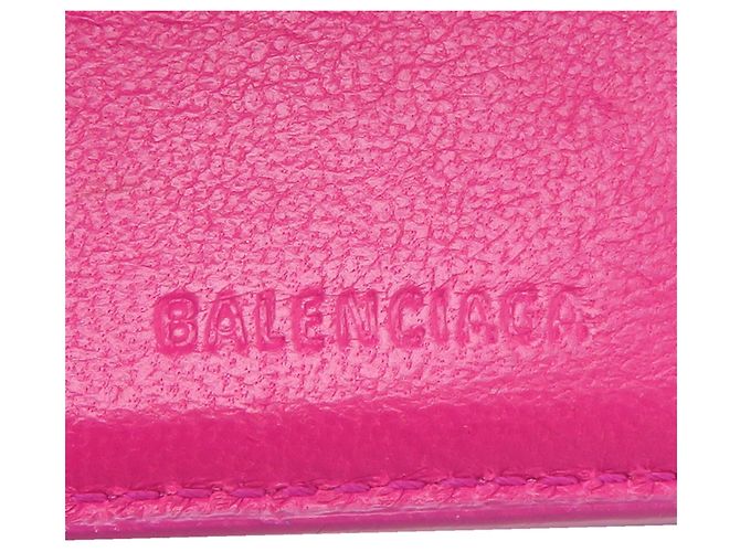 Billetera Mini Neo Classic de Balenciaga Rosa - vista 7