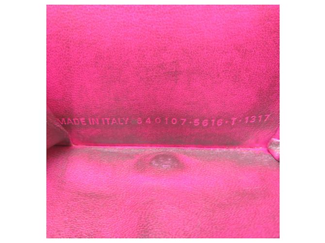 Billetera Mini Neo Classic de Balenciaga Rosa - vista 8