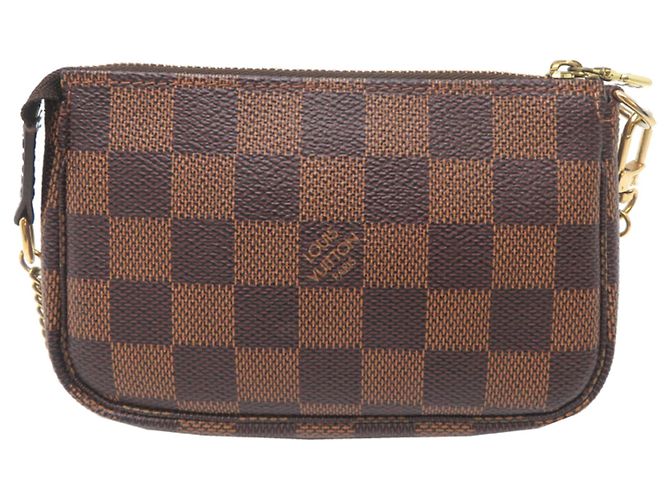 Pochette Accessoires Mini T&B di Louis Vuitton Marrone - vista 2