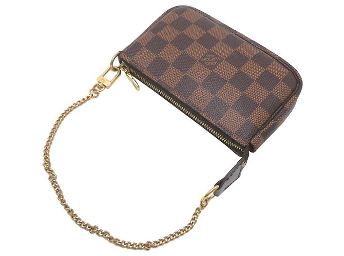 Pochette Accessoires Mini T&B di Louis Vuitton Marrone - vista 4