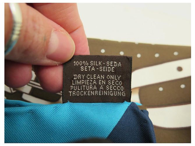 Hermès FULARDO IN SETA HERMES HARNAIS DE TIMON MANLIK 2019 90 CM Multicolore - vista 14