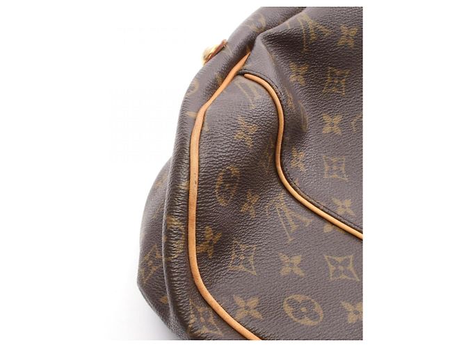 Bolsa de Ombro Galliera PM Louis Vuitton Marrom Monograma - vista 7