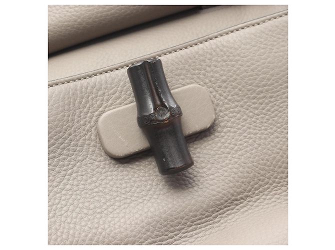 Borsa a mano Gucci Bamboo Everyday Marrone - vista 11