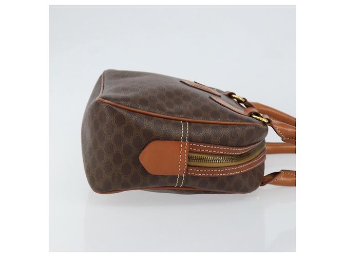 Céline Celine Macadam Handtasche Macadam aus Leder Mittel Braun - Ansicht 3