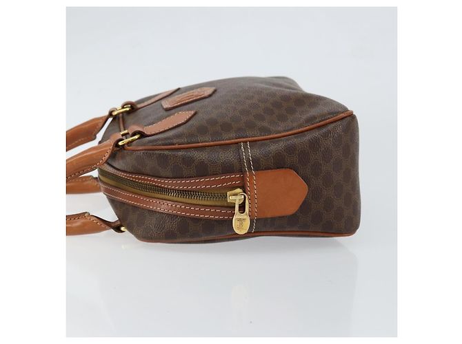 Céline Celine Macadam Handtasche Macadam aus Leder Mittel Braun - Ansicht 4