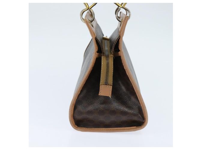 Céline Celine Vintage Macadam Tragetasche aus Canvas Braun - Ansicht 3