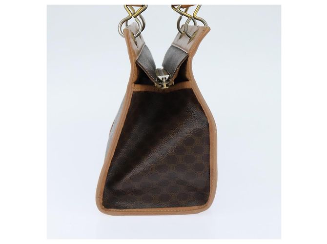 Céline Celine Vintage Macadam Tragetasche aus Canvas Braun - Ansicht 4