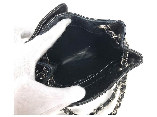 Borsa a Spalla Nera Matelassé Chanel Nero - vista 13