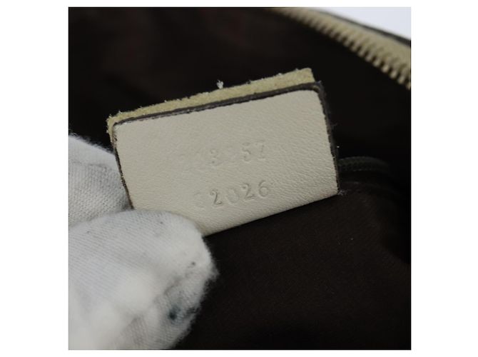 Borsa Messenger D Ring Gucci in Canvas GG Media Beige - vista 6