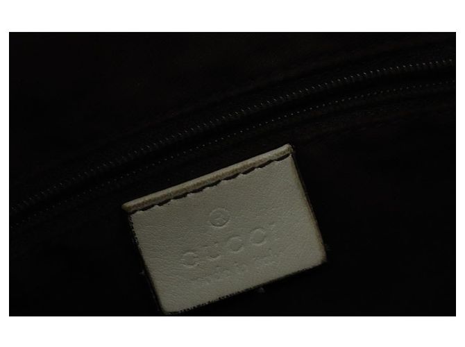 Borsa Messenger D Ring Gucci in Canvas GG Media Beige - vista 7