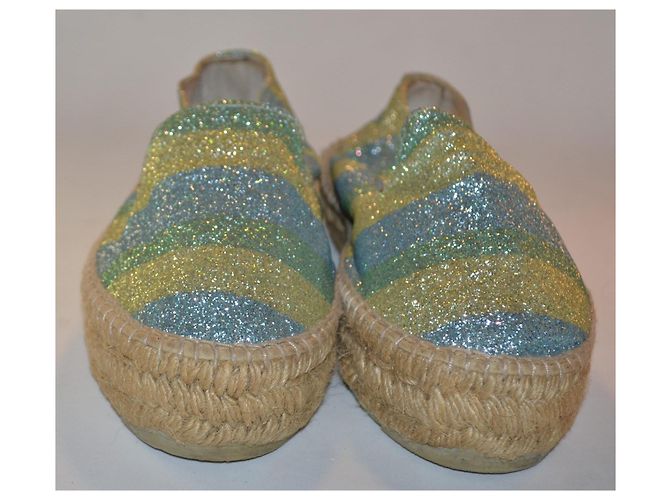Manebi Espadrilles mit Muster Stoff Größe 38 Mehrfarben - Ansicht 2