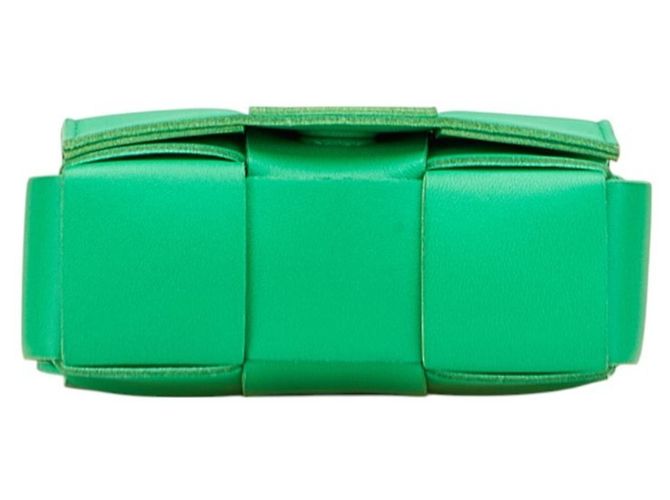 Borsa a tracolla Candy Cassette di Bottega Veneta Verde - vista 2