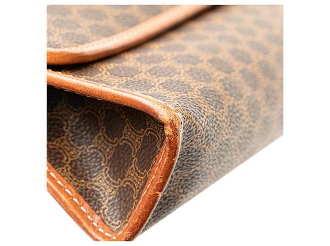 Céline Borsa a tracolla Celine Macadam Marrone - vista 4
